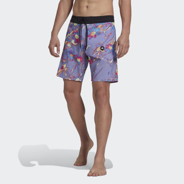 Positivisea Classic Length Graphic Board Shorts