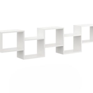 Hit cenowy. nowość: półka wisząca biała mat 186x18x44 cm