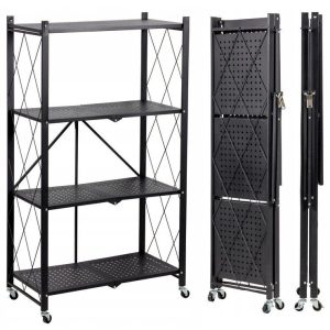 Nowość. składany regał magazynowy na kółkach 72x34x127 cm w super cenie