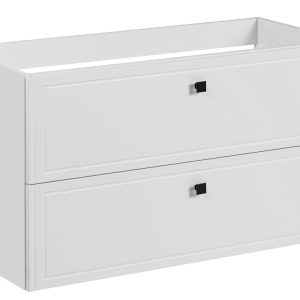 Nowość. szafka pod umywalkę havana 100 cm biała mat – super cena