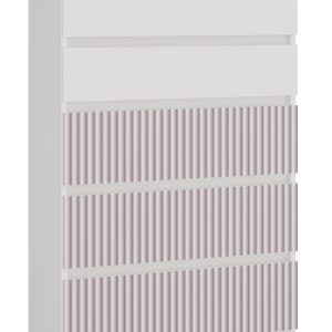 Nowość. komoda malwa biała z różem 70x40x110 cm w super cenie