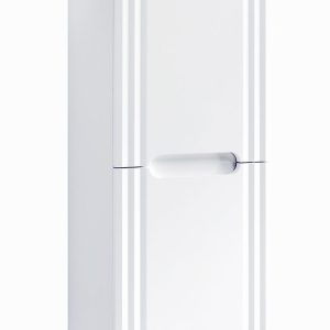 Nowość. biały słupek wiszący fiji 40x36x166 cm – super cena