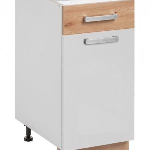 Nowość: szafka ava 40 cm z szufladą, dąb artisan/biały, super cena
