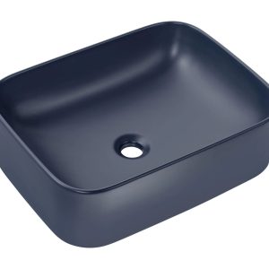 Nowość. granatowa umywalka kama 51x38 cm – super cena