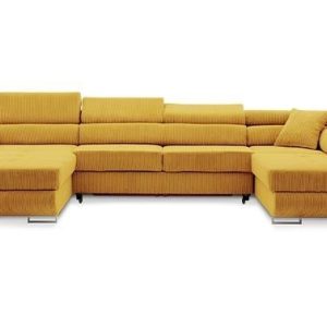 Nowość. narożnik rigatto ii pro poso prawy, miodowy – super cena