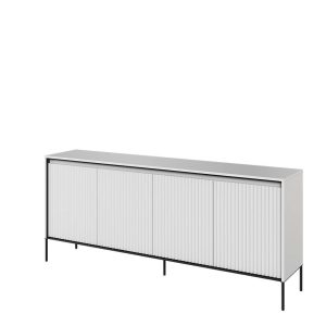 Nowość. szeroka komoda trend tr-04 193 cm biały – super cena