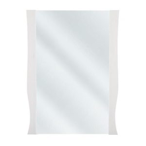 Nowość. eleganckie lustro elisabeth 60x80 cm, biały – super cena