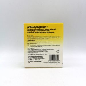 Nowość. super cena – spirale na komary target 10 sztuk