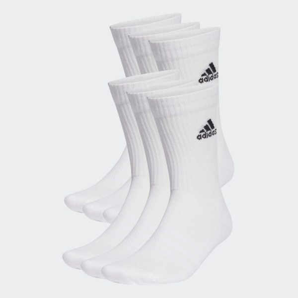 Cushioned Sportswear Crew Socks 6 Pairs