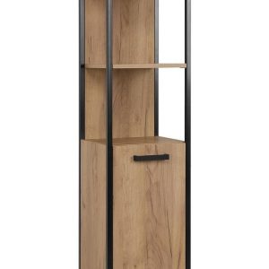 Nowość. Loftowy słupek Brooklin dąb craft 35x33x185 cm w super cenie