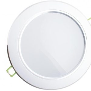 Nowość. Srebrny downlight LED 9W 3000K w super cenie