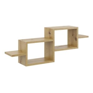 Nowość. półka ścienna dąb artisan 95x18x35 cm w super cenie