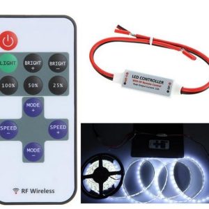 Nowość. mini kontroler led rf 5-24v 6a z pilotem w super cenie