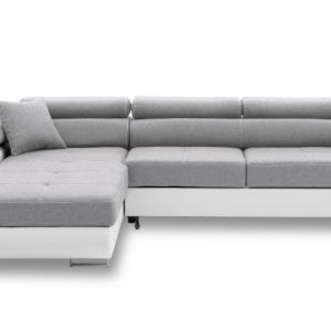 Nowość. narożnik rigatto vi pro lewy 279x206 jasny szary super cena