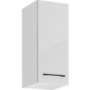 Nowość. szafka wisząca frida 30x30x72 cm biały połysk w super cenie