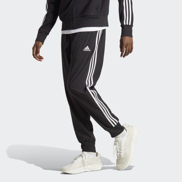 AEROREADY Essentials Tapered Cuff Woven 3-Stripes Pants