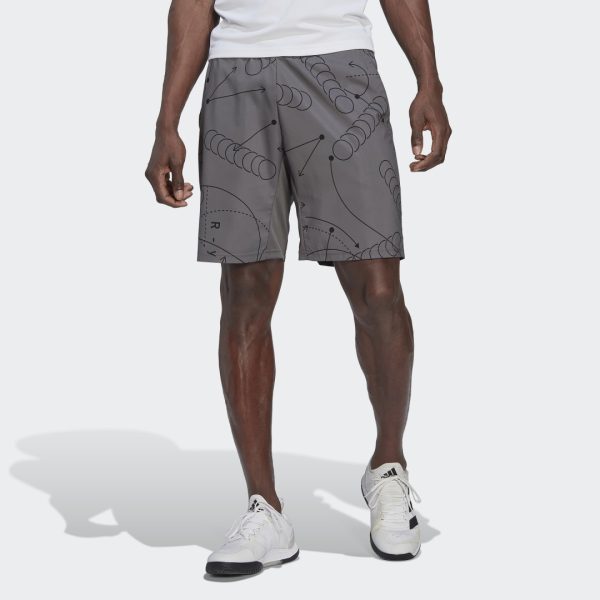 Club Graphic Tennis Shorts