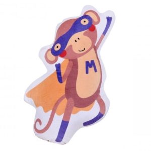 Nowość. super cena – gwiezdna małpka: duża poduszka 35x56 cm