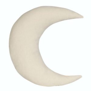 Nowość. poduszka dziecięca „kremowy księżyc” 32x32 cm w super cenie