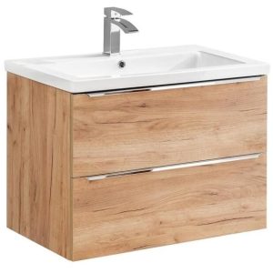 Nowość. capri szafka pod umywalkę 80 cm dąb craft super cena