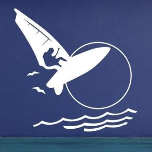 Nowość. Szablon malarski windsurfing 1172 w super cenie