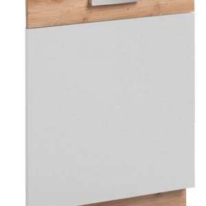 Nowość. front do zmywarki ava 60x81 biały/dąb artisan mat super cena