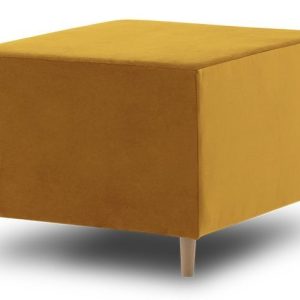 Nowość. Miodowa pufa Kronos 64x55x42 cm – super cena