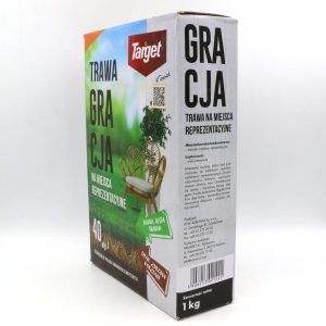 Nowość. super cena: mieszanka traw gracja gazonowa 1kg target