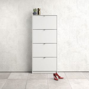 Nowość. szafka na buty roma 70 cm czterodrzwiowa biała w super cenie