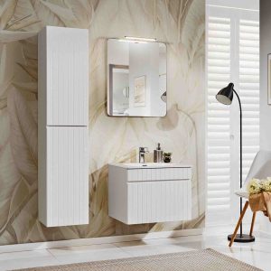 Nowość. iconic - biały zestaw mebli łazienkowych w super cenie