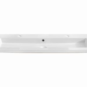 Nowość. Umywalka Spirit 121x46 cm ceramiczna – super cena