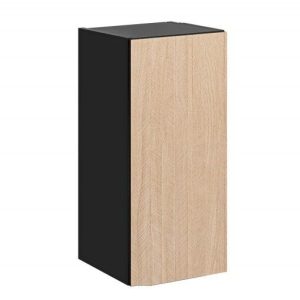 Nowość. szafka roma 30 cm czarna jodełka mat – super cena