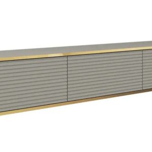 Nowość. szafka rtv oris szara mat, ryflowane fronty, super cena