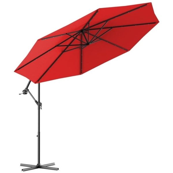 Parasol ogrodowy na balkon taras z wysięgnikiem 300 cm