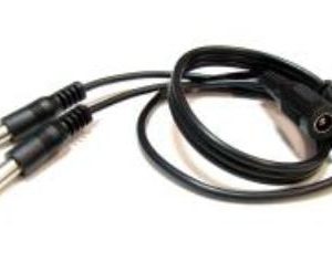 Nowość. rozdzielacz dc 2,1x5,5 mm 1 gniazdo/2 wtyczki w super cenie