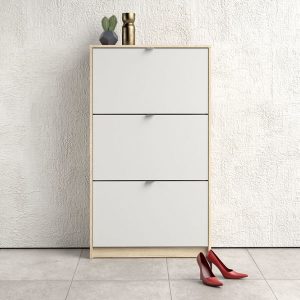 Nowość. szafka na buty roma 70 cm dąb sonoma/biała mat w super cenie