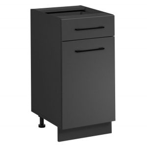 Nowość. szafka frida 40 cm z szufladą, matowy grafit – super cena