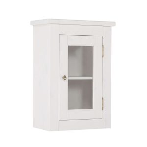 Nowość. szafka łazienkowa romantic 45x26x70 cm biały mat – super cena