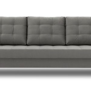 Nowość. kanapa lena z funkcją spania, jasnoszara, super cena