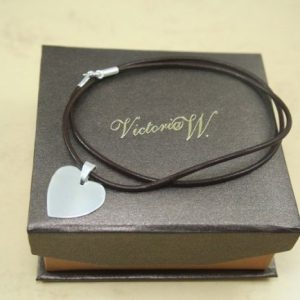 Nowość. Bransoletka z zawieszką serce z grawerem w super cenie