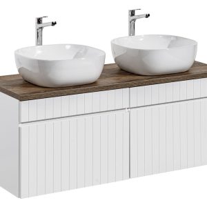 Nowość. zestaw mebli łazienkowych iconic wiszący biały mat super cena