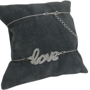 Nowość. Bransoletka love ze srebra 17-21cm w super cenie