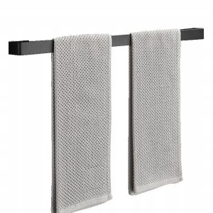 Nowość. Czarny wieszak loft 60 cm na ręczniki w super cenie