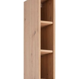 Nowość. wąska szafka ava 15x30x72 cm dąb artisan w super cenie