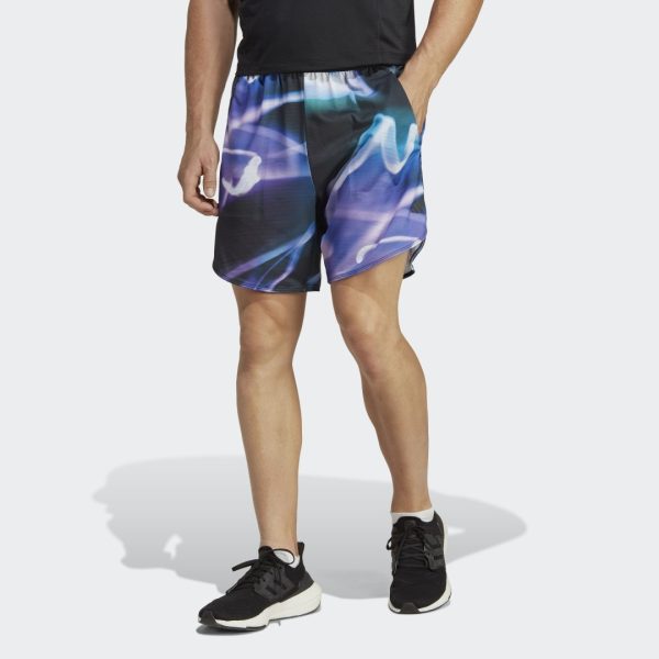 Designed for Training HEAT.RDY HIIT Allover Print Training Shorts