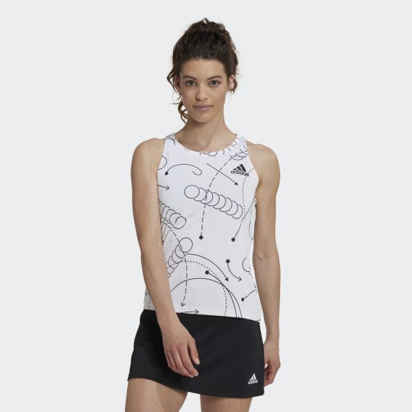 Club Tennis Graphic Tank Top