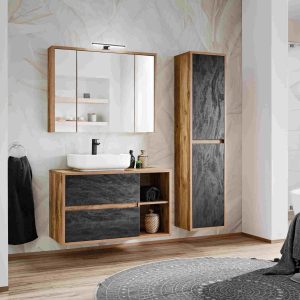 Nowość. zestaw podwieszanych mebli hampton dąb wotan w super cenie