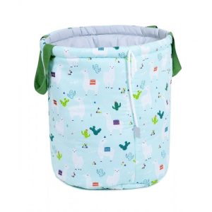 Nowość. kosz na zabawki malaj lama 40x50 cm bawełna – super cena