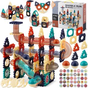 Nowość. super cena: magnetyczne klocki ricokids ze zjeżdżalnią