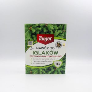 Nowość. nawóz do iglaków 1kg target – super cena, ochrona igieł